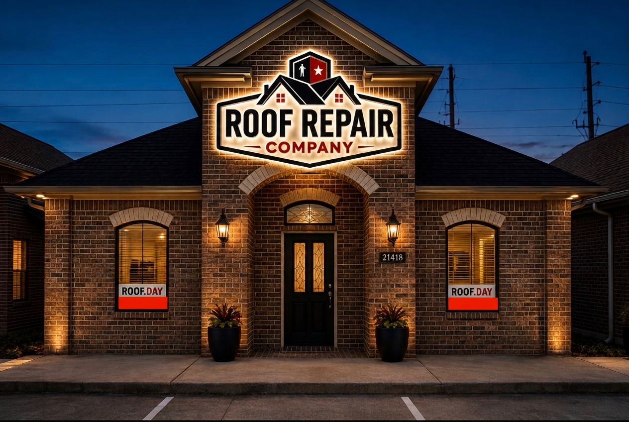 Roof Repair Company office at 21418 Provincial Blvd, Katy, TX
